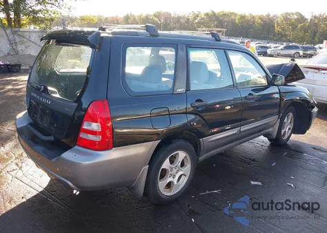 2004 Subaru Forester 2.5Xs z USA, uszkodzony, nr VIN JF1SG65674H704598